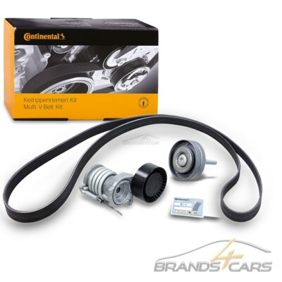 CONTINENTAL KEILRIPPENRIEMEN-SATZ FÜR SKODA FABIA SEAT IBIZA VW FOX POLO 9N 1.2