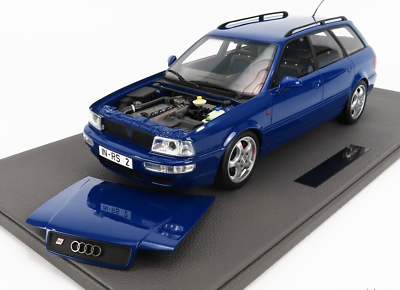 TOP MARQUES 1994 AUDI A4 RS2 AVANT BLUE 1:12 LARGE CAR*Brand New