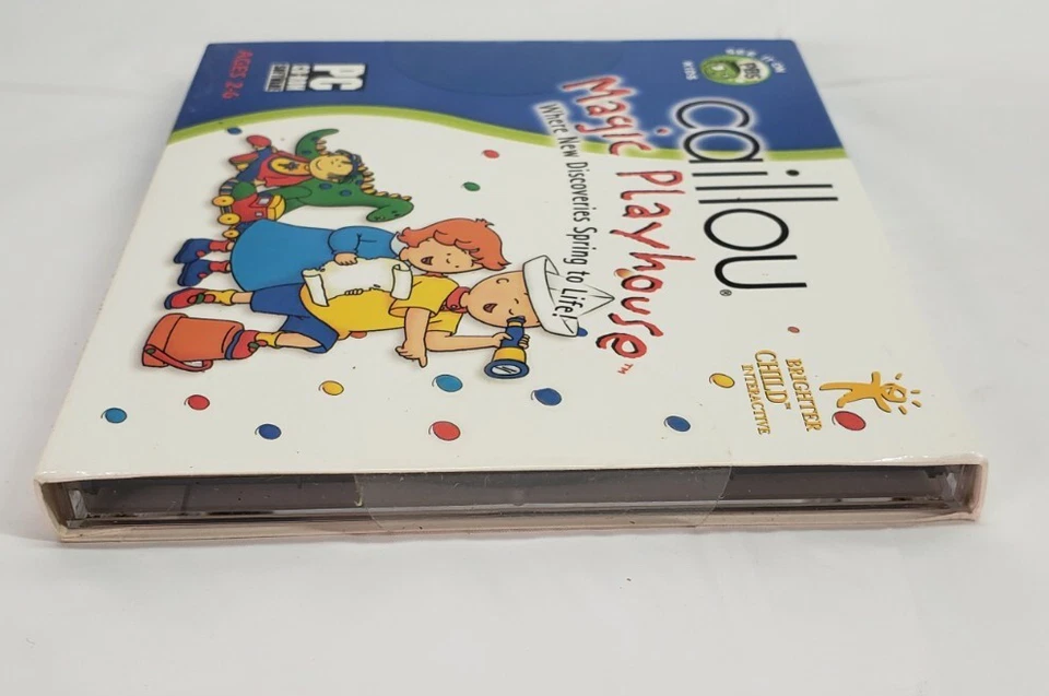 Caillou MAGIC PLAYHOUSE - KIDS Ages 2-6 Educational PC Game - BRAND NEW XP COMP. - Image 2 of 3