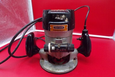 VTG SEARS CRAFTSMAN COMMERCIAL ROUTER 315.17380 DOUBLE INSULATED 1 HP 25000 RPM