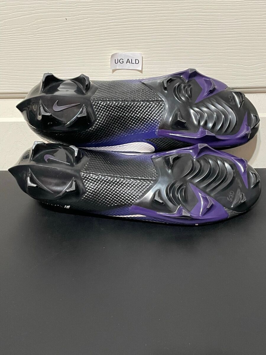 Nike Vapor Edge Speed 360 Black/Purple Football Cleats Size Nike Vapor Edge Speed 360 Black/Purple Football Cleats Size