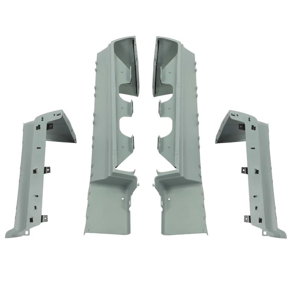 For Buick Regal Grand National 1984-1987 LH+RH Gray Bumper Filler - Image 3 of 4