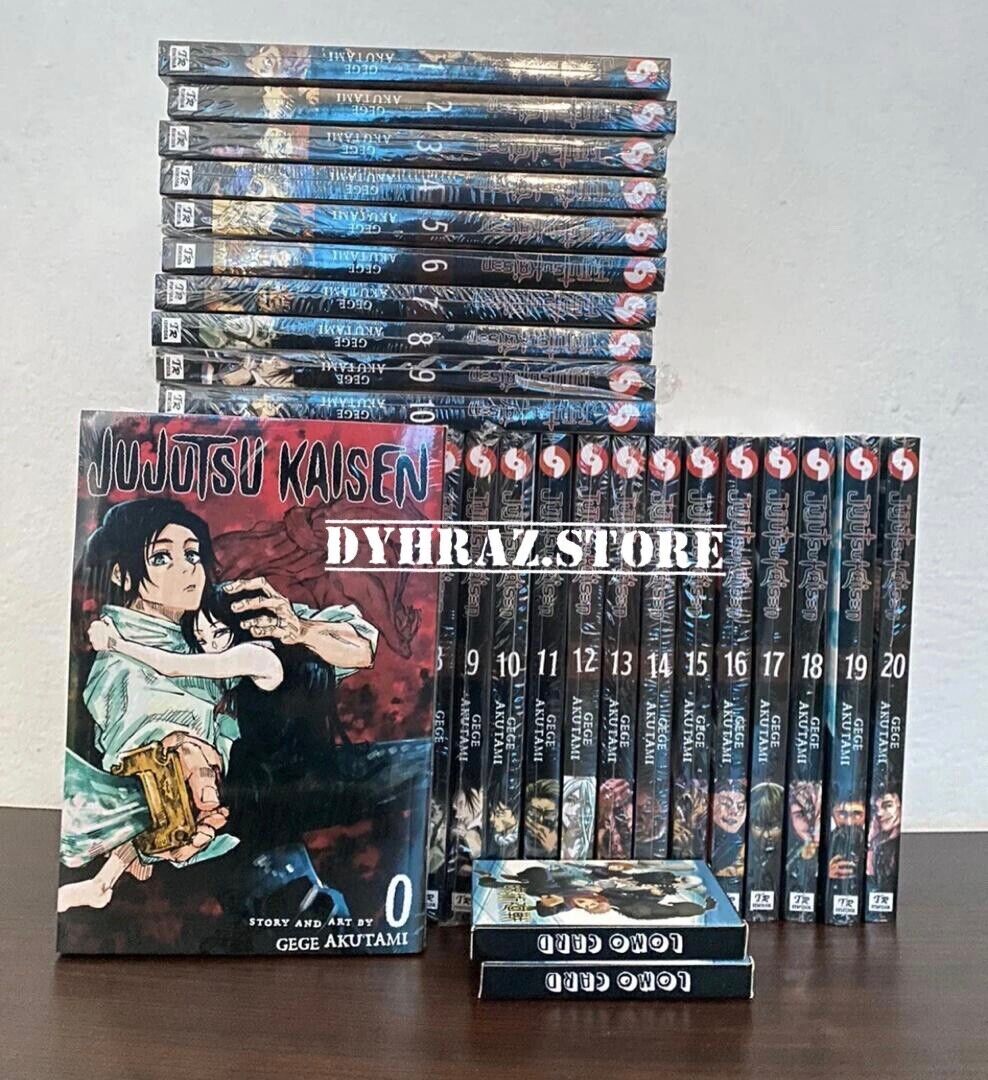 Jujutsu Kaisen Manga English Full Set Vol 0 to 28 Gege Akutami