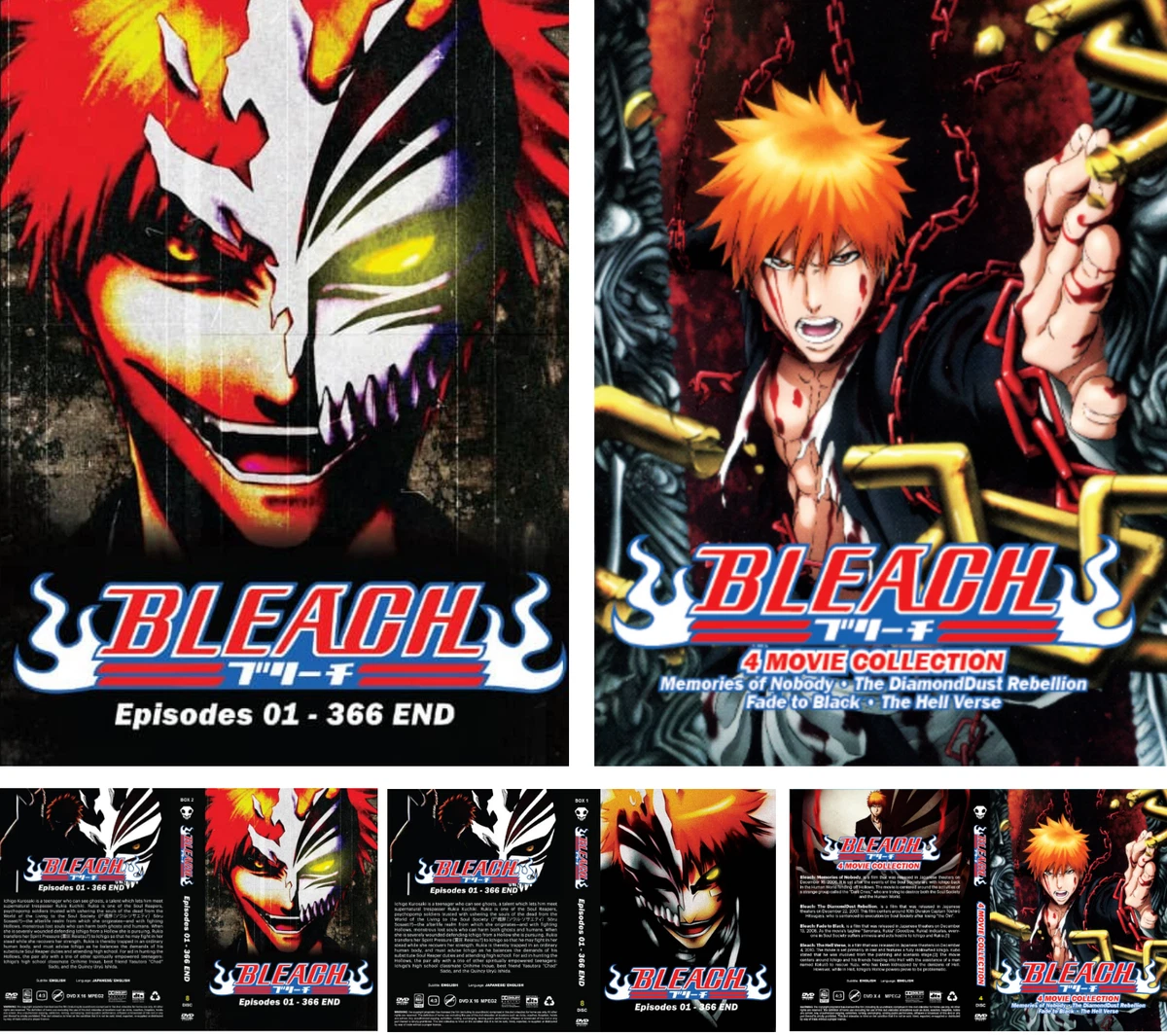 Bleach episodes english sales