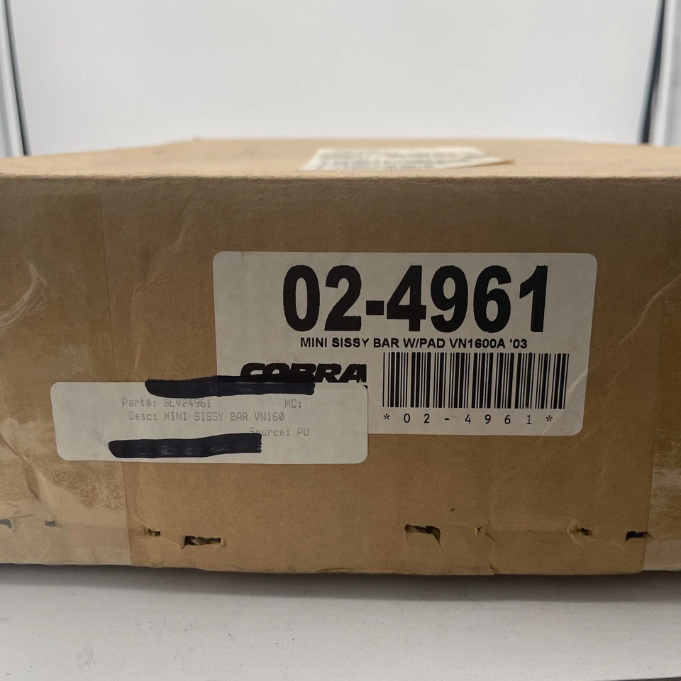 Cobra Mini Sissy Bar 川崎 Vulcan 1600 03-08 - 02-4961 — 第 3/3 张图片