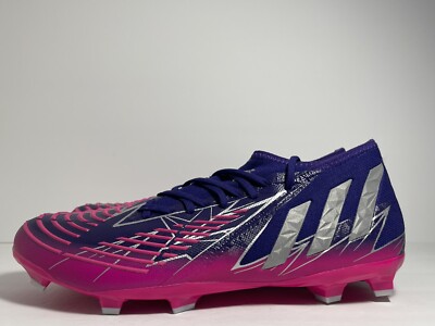 Adidas Predator Edge.2 FG Soccer Cleats Purple GW6113 Men display picture 3