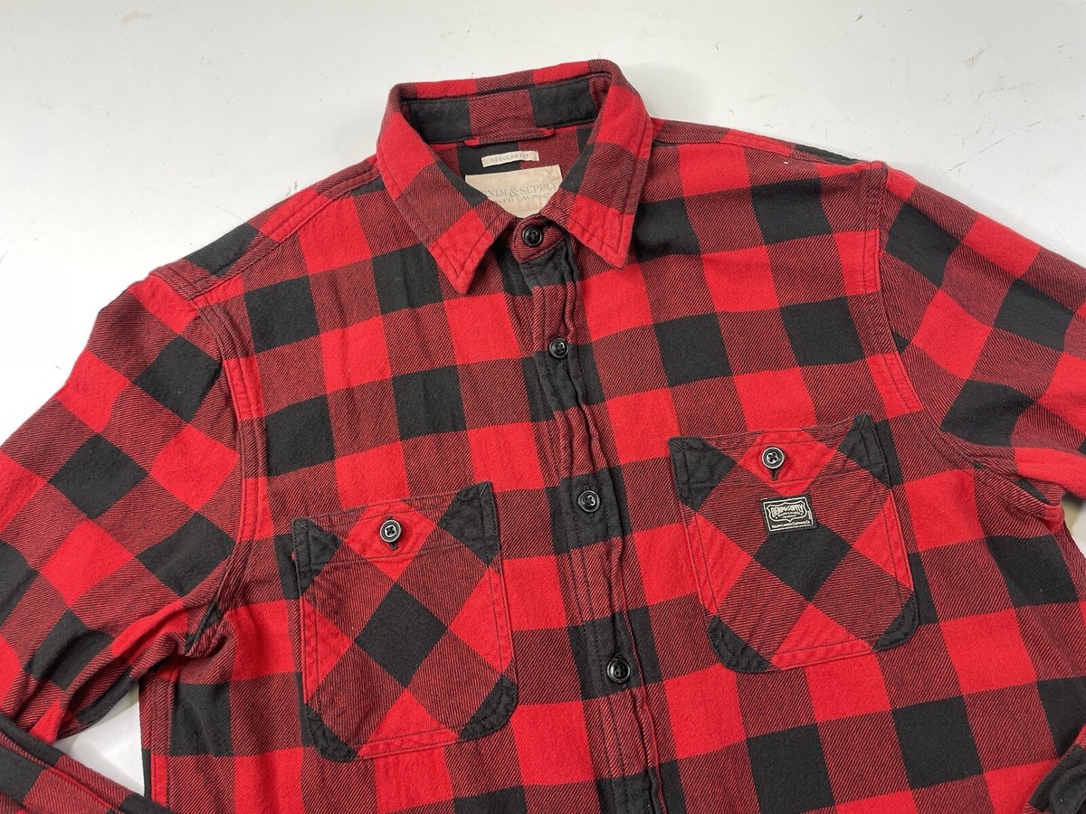 Ralph Lauren Denim Supply Red Flannel Denim Supply Ralph Lauren