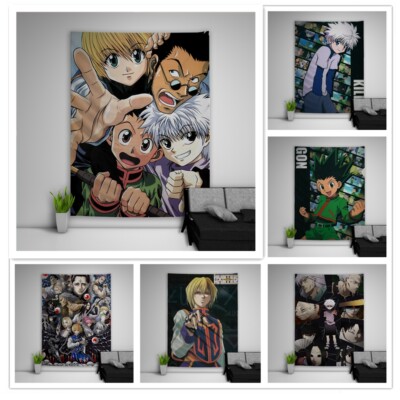 Wall Tapestry Hunter Hunter Tapestry Hunter X Hunter Tapestry Art