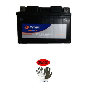 Für Kymco 300 Superdink 2012 Batterie GIA ' Spritzfertig' Use BT12A-BS tecnium
