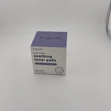 SpaLife Rest + Reset Soothing Toner Pads W/ Heartleaf & Aloe-60 count