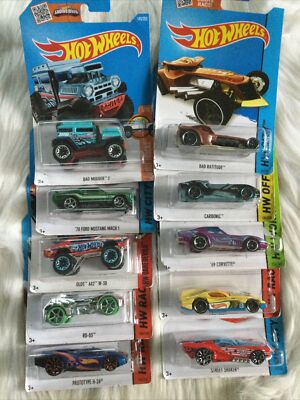Bundle Of 10 Assorted Hot Wheels Cars New In Package Factory