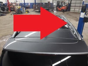 19 20 21 22 SANTA FE SWB Right Luggage Rack Rail ONLY, w/Panoramic Roof Option