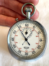 Cronometro Vintage Swiss Heuer Professional Rattrapante Split-Seconds