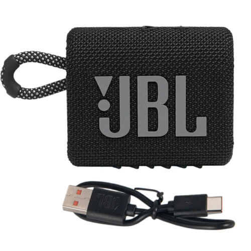 JBL GO3 Portable Waterproof Wireless Bluetooth Speaker Brand New-Black - Picture 4 of 6