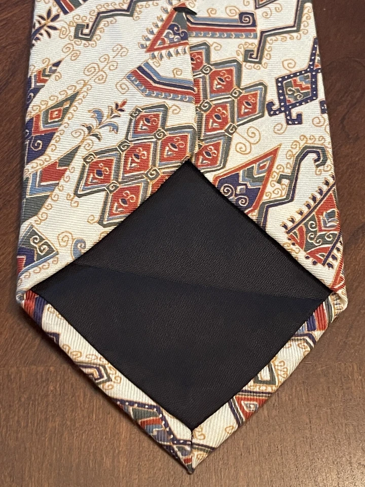 Gravata de pescoço masculina Structure 100% rayon - Imagem 2 de 4