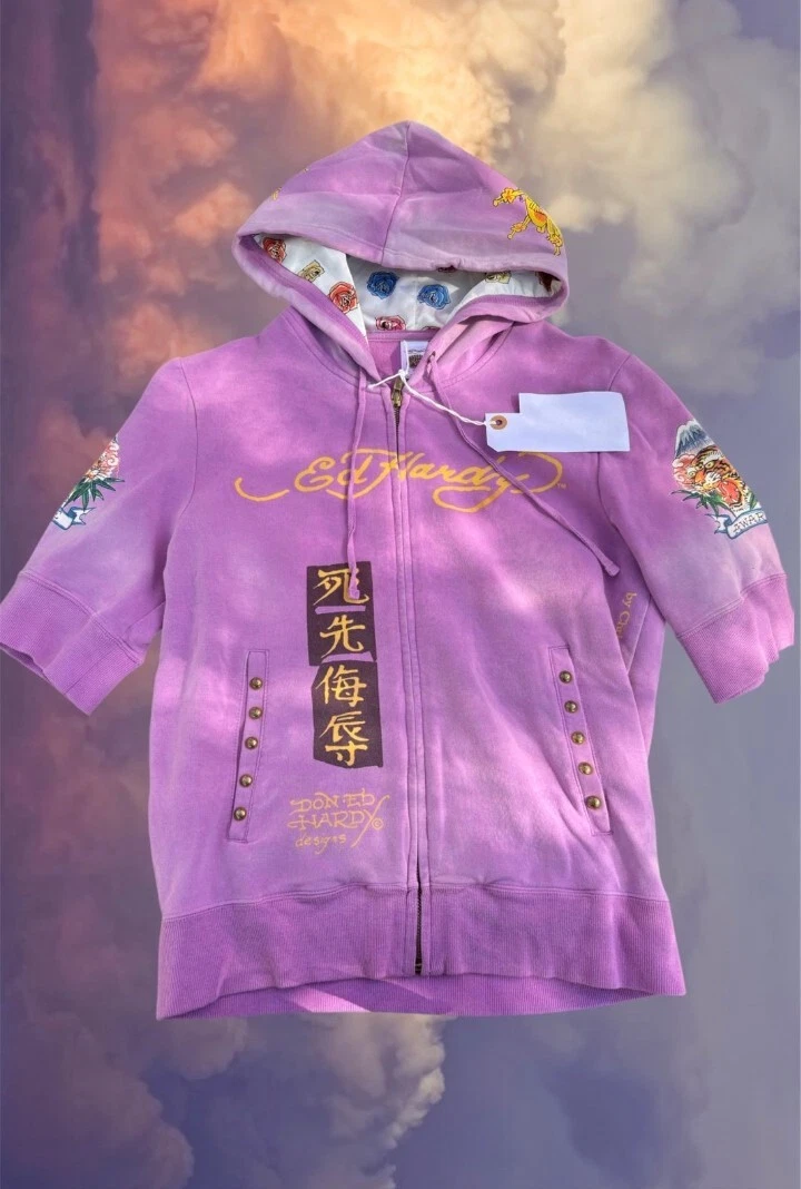 Ed Hardy Purple Hoodies for Women for sale | eBay