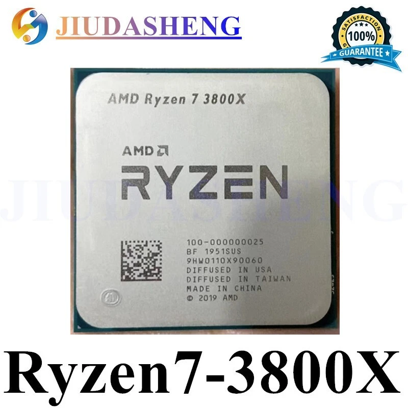 AMD Ryzen 7 3800X 3.9GHz 8 core 16Thr 105W 32MB AM4 CPU processor R7 3800X