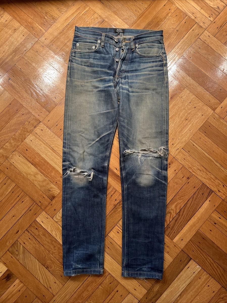 Selvedge Denim Apc Butler Jeans Butler Raw Selvage Denim Jeans New