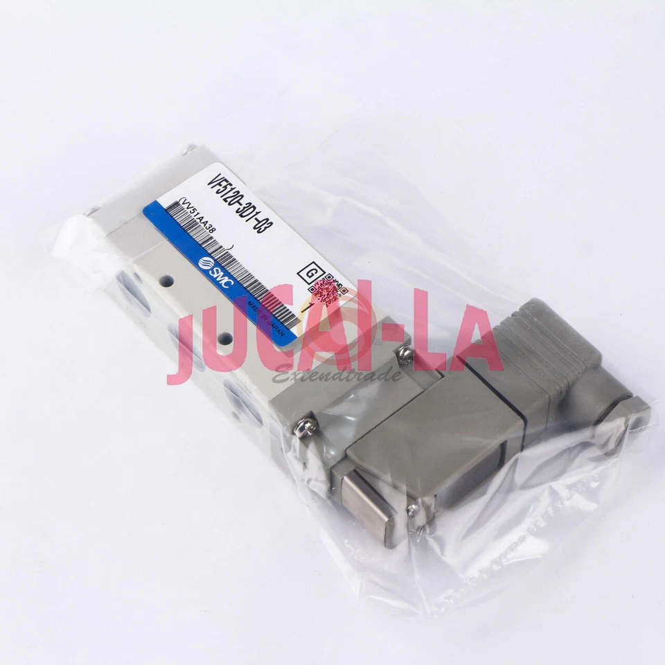 SMC 5/2 Pneumatic Solenoid Valve VF5120-3D1-03 /VF51203D103 VF5000 Series - Image 3 of 4
