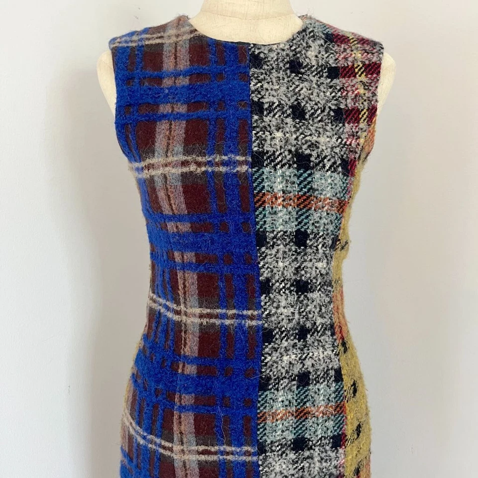 Acne Studios multicolor knit sleeveless wool dress - Image 3 of 4