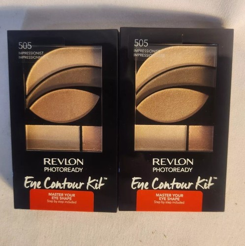(1) Revlon PhotoReady Eye Contour Kit #505 Impressionist 2 Pack New - Picture 4 of 4