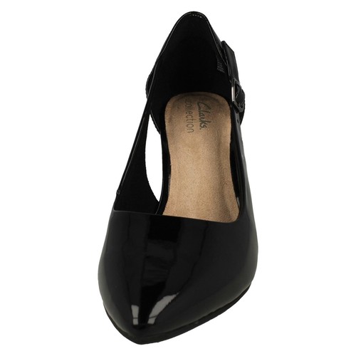 Femmes Clarks' Kataleyna Rae 'Smart Escarpin Verni - D & E Accessoire - Picture 12 of 21