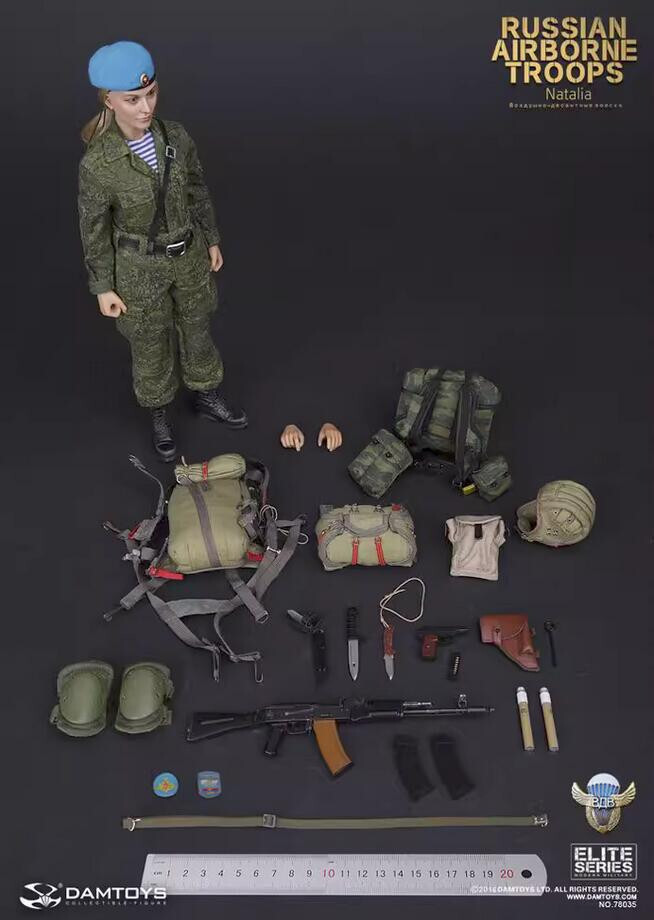 DAMTOYS DAM 1/6 78035 RUSSIAN AIRBORNE TROOPS NATALIA Female