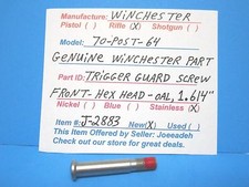 Winchester Mod. 70 Trigger Guard Screw-front-o.a.l- 1.614 J-2883