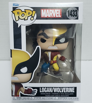 LOGAN / WOLVERINE Marvel Split Funko POP! #1433 Bobblehead Vinyl