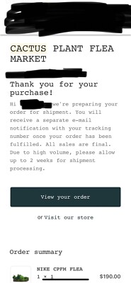 Nike CPFM Flea 1 Men s Size 12.5 Overgrown Dunk Grinch Confirmed Order