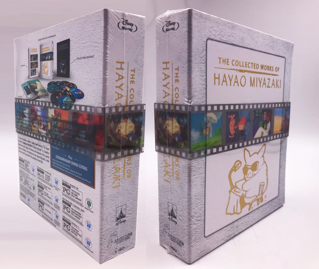 The Complete Collection Works of Hayao Miyazaki Blu-ray, 12-Disc