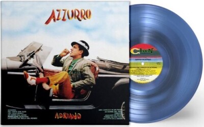 Adriano Celentano - Azzurro - Numbered Blue Vinyl [New Vinyl LP] Blue, Colored V