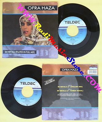 LP 45 7'' OFRA HAZA Im nin'alu 1988 germany TELDEC 6.15069 AC no cd mc dvd (*)