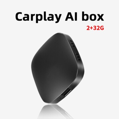 Android14 wireless carplay AI box Android auto adapter 3in1 YouTube 2+32G
