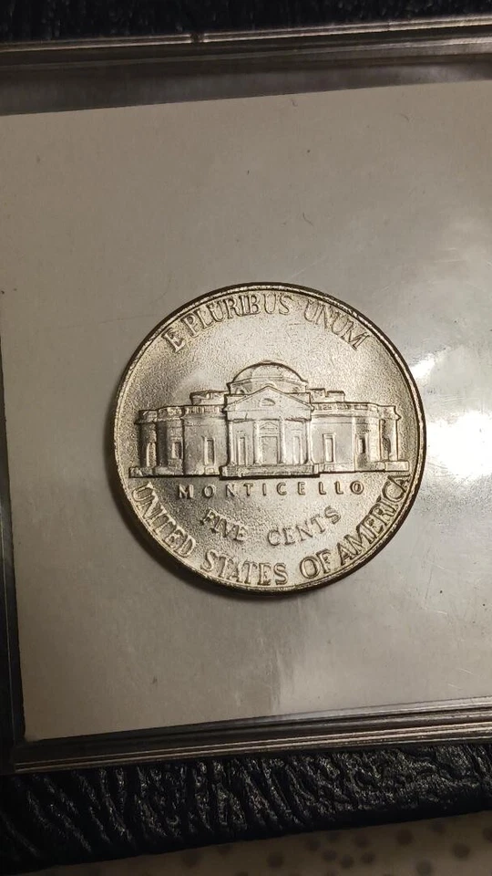 2003 P REAL MINT ERROR NICKEL 5 CENTS DOUBLE LETTERING BOTH SIDES - Image 2 of 4