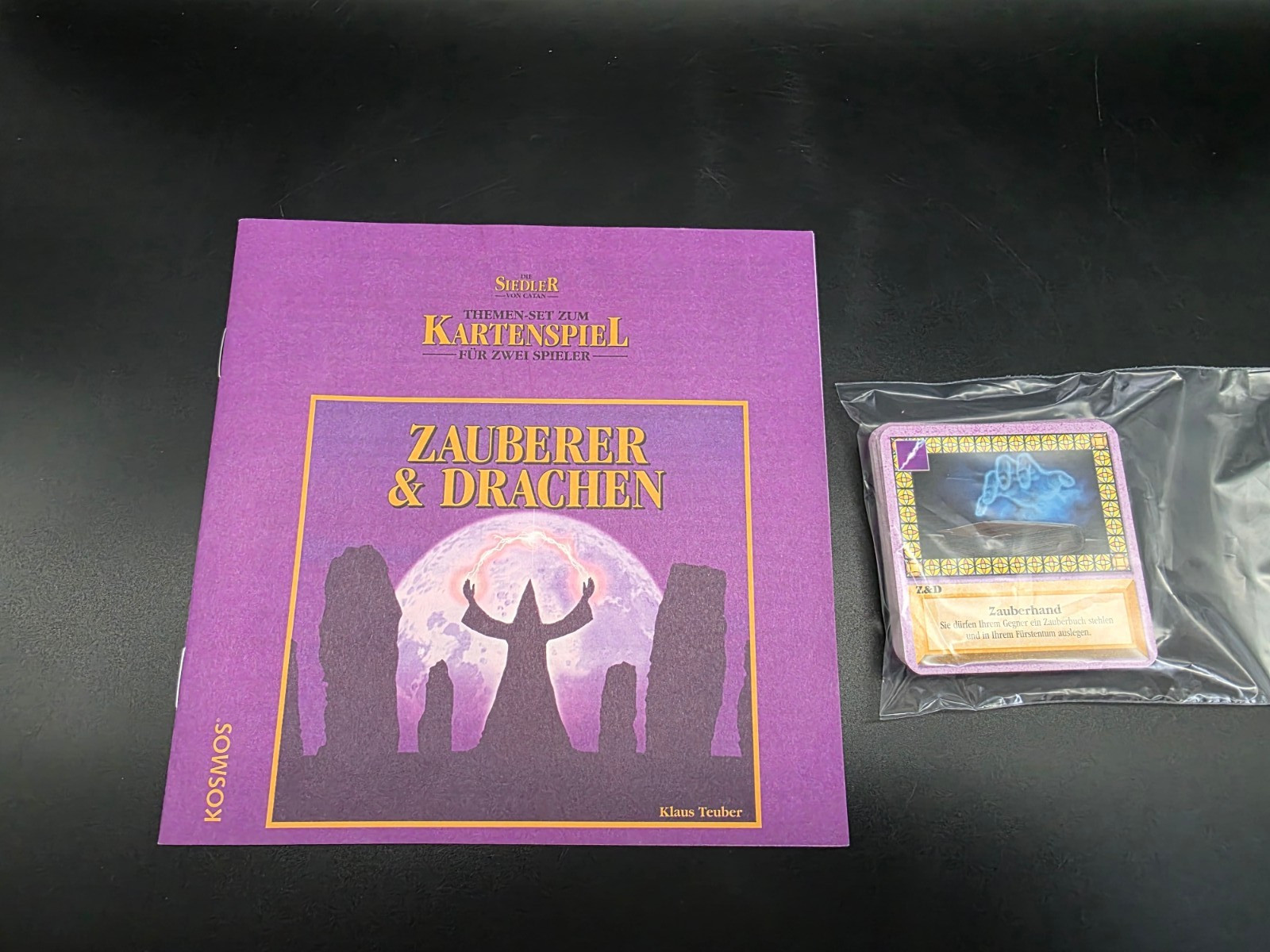 Los Colonos de Catán Juego de Cartas Set Temático Mago y Dragón✅Completo✅