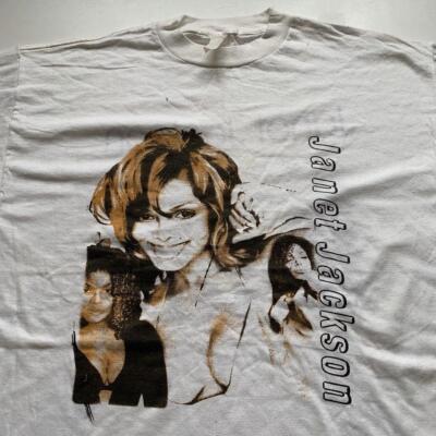 Vintage 90s 1998 Janet Jackson Parking Lot Bootleg Tour