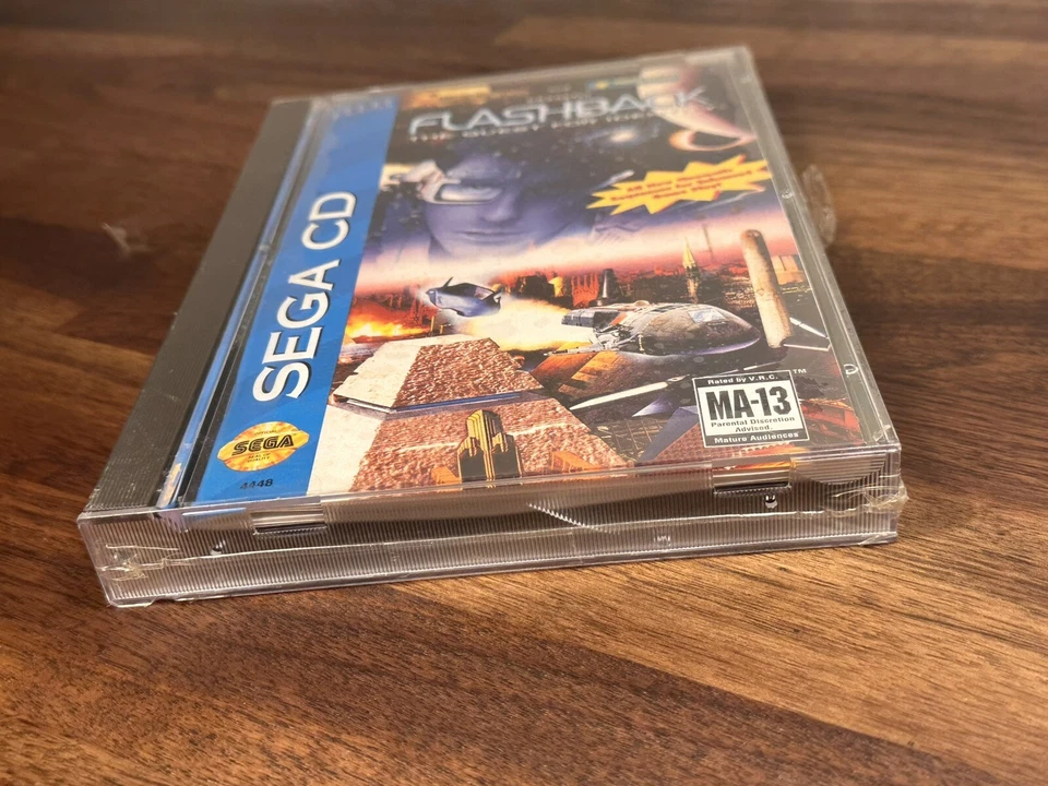 SEALED Flashback: The Quest for Identity (Sega CD, 1993) Check pics - Image 2 of 4