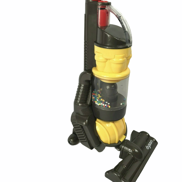 Dyson Toy Vacuum for Kids, Yellow, Plastic, Works Great! Battery