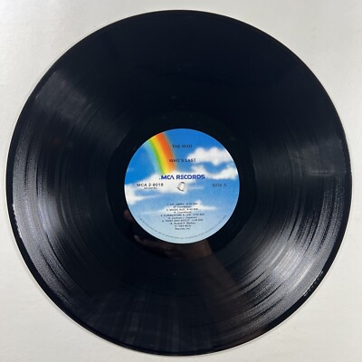 THE WHO レコード MCA Records 1979 The Who – Long Live Rock 7