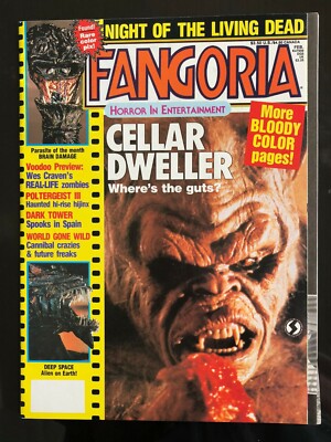 FANGORIA MAGAZINE 71 1988 CELLAR DWELLER POLTERGEIST 3 VINTAGE UNREAD MINT