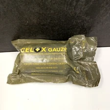 British Military Issue Celox Gauze Fabric Haemostatic Trauma Field Dressing