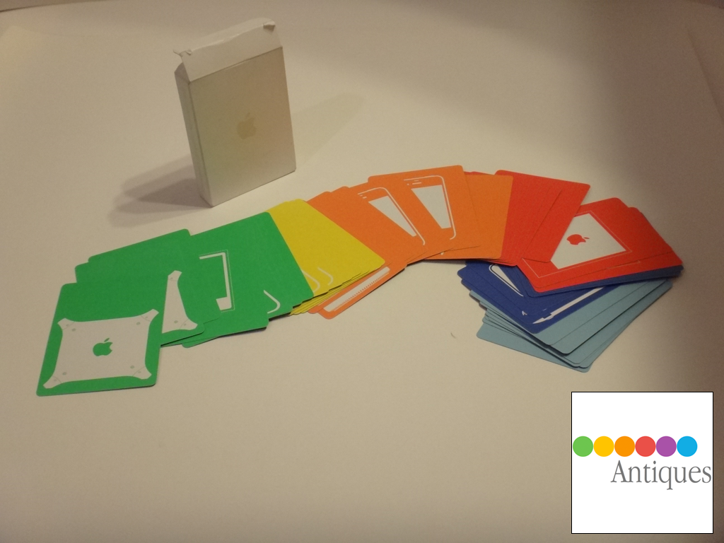 未開封Apple Playing Cards (Appleトランプ) Apple Memory Playing Cards - from Cupertino - 30 Card Deck