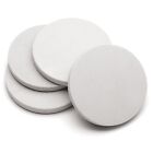 Absorbent Stone Beverage Coasters - Set of 4 - Plain Natural