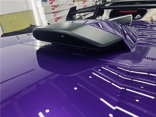 Dry Carbon Huracan STO OE Style Engine Hood Air Duct For 2021-2023 Lamborghini - Picture 3 of 11