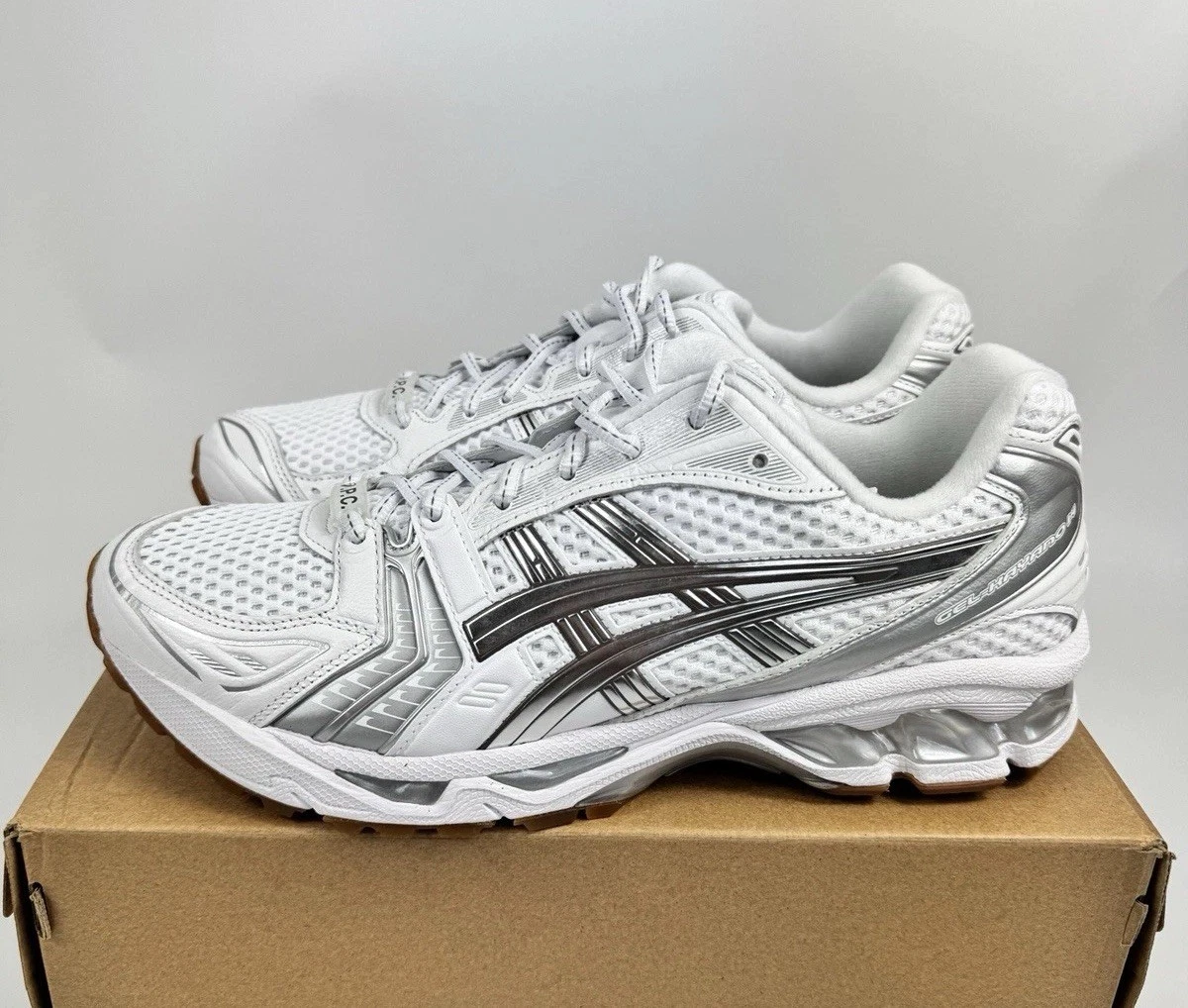A.P.C. x ASICS Gel Kayano 14 White Pure Silver for Sale