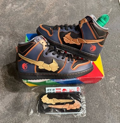 NIKE SB Dunk High RX-0 Unicorn Gundam 02 Banshee DH7717-400 Size 8.5