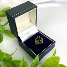 Anello Vintage Con Cofanetto Originale Bigiotteria Americana