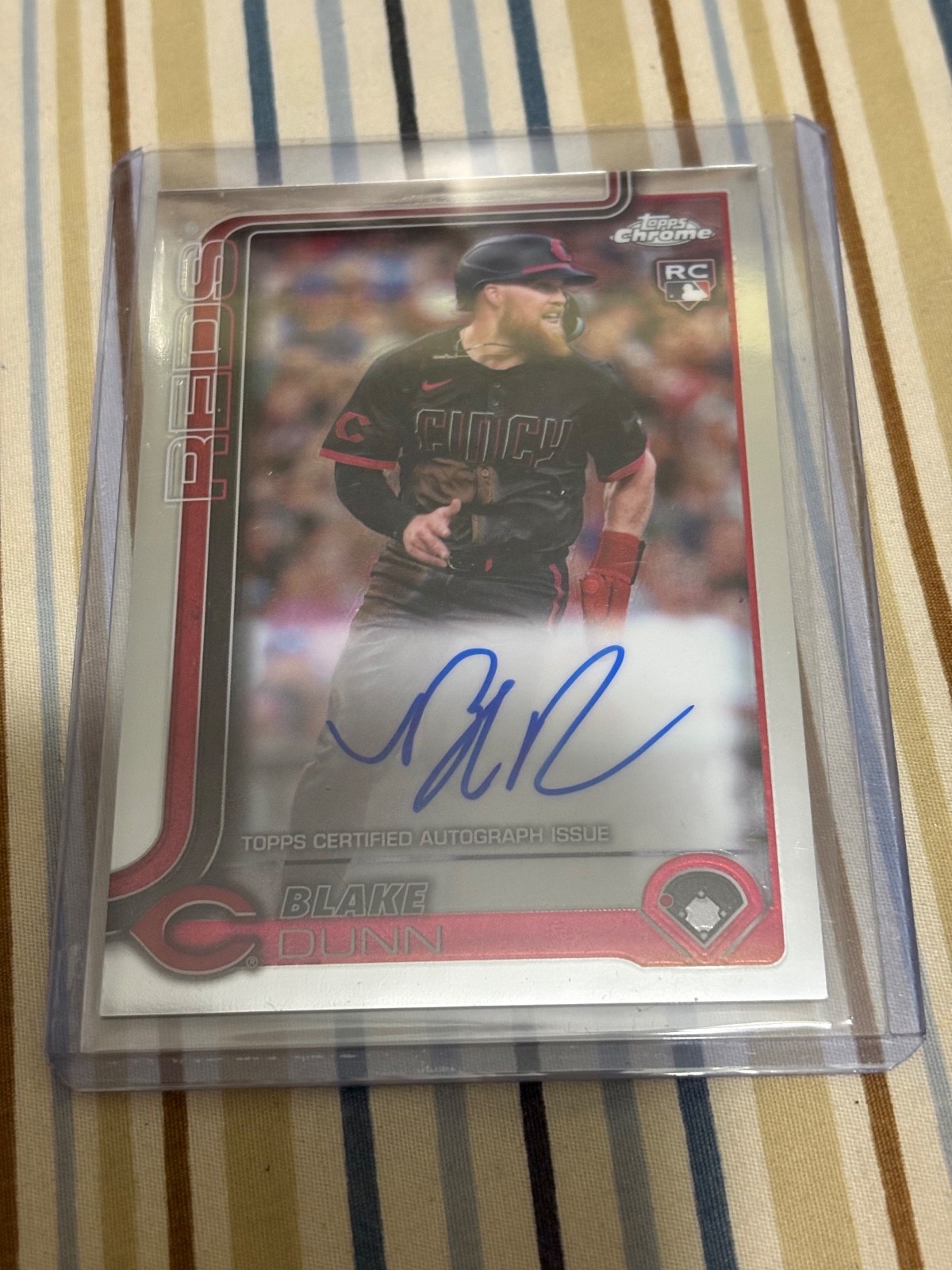 2025 Topps Chrome - Rookie Autographs Blake Dunn #RA-BD (AU, RC)