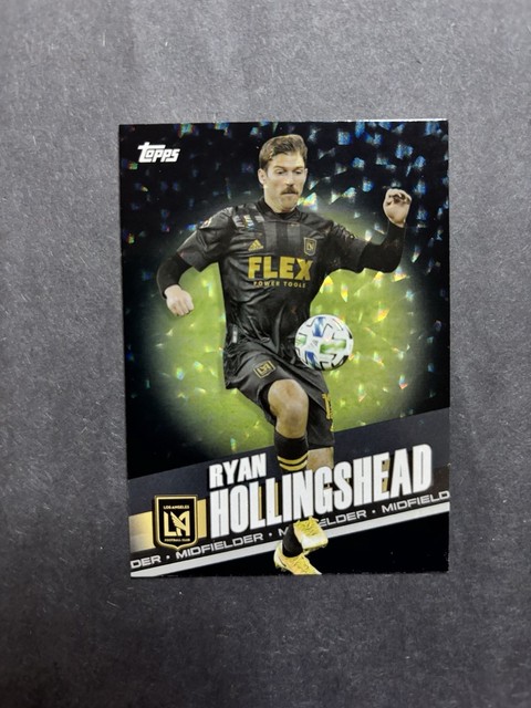 2022 Topps MLS - Ryan Hollingshead BLACK FOIL #’d 08/10